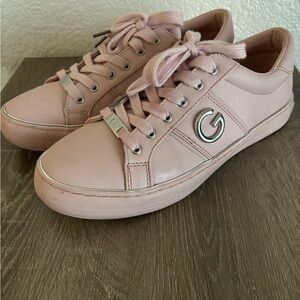 G by Guess Pink Denesa Low-Top Sneakers